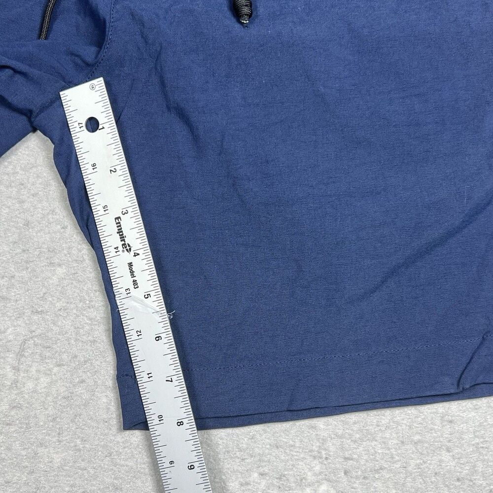 Outlier F. Cloth Two-Way Stretch Shorts Men’s Size 32 Blue Drawstring Tech - Picture 6 of 11